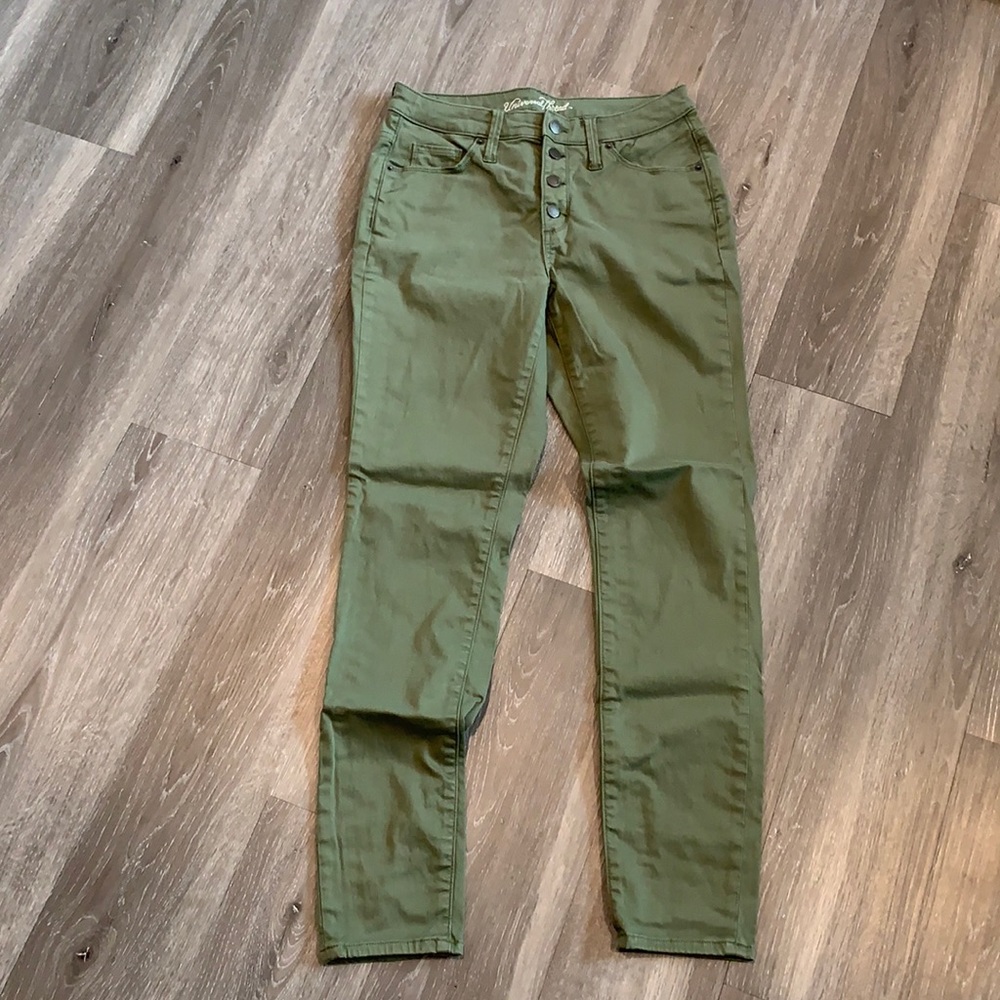 Olive Universal Threads Skinny Jeans
